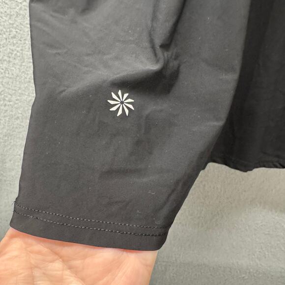 Athleta Activewear Tank Womens Large Ultimate Scoop Black Racerback Pullover - Picture 7 of 8